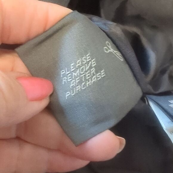 Genuine Black Lambs Leather Pants Size 4 - Picture 9 of 9